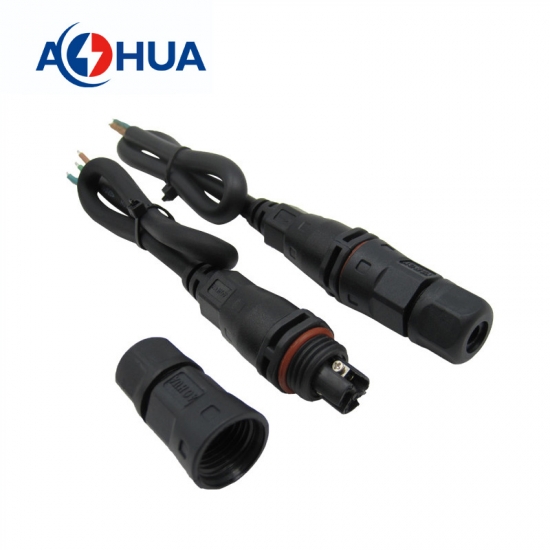3芯M15防水延長線
